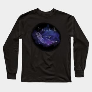 Whale in the Sky Long Sleeve T-Shirt